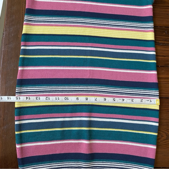 NWT Anthropologie Maeve skirt“Lana” multicolored striped knit midi skirt sz sm - Picture 10 of 14